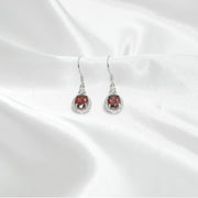 Garnet earrings