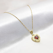 Garnet Princess Necklace