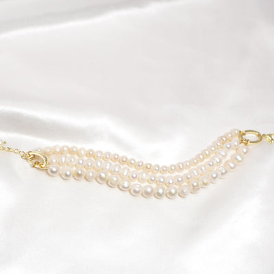 3-Layer Pearl Bracelet