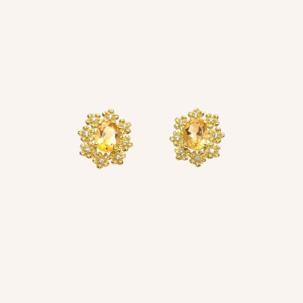 Citrine Earrings