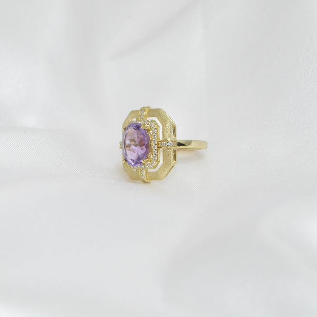 Amethyst Luxury Ring