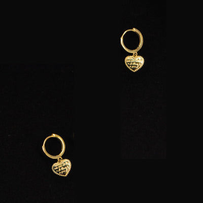 Heart Tag Earrings