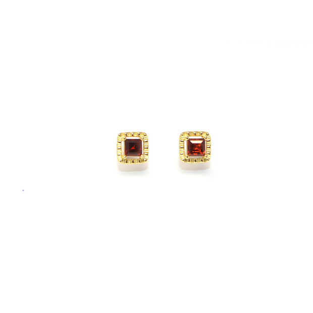 Garnet Earrings