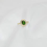 Diopside ring