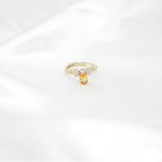 Little Wasp Citrine Ring