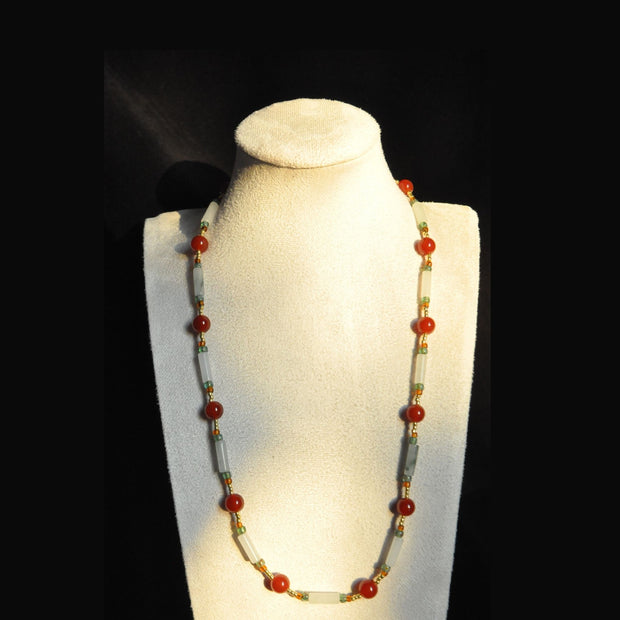 Red Agate Necklace