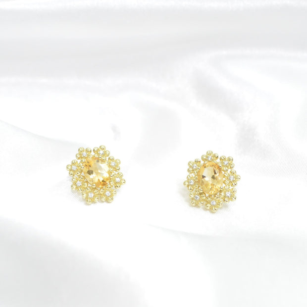 Citrine Earrings