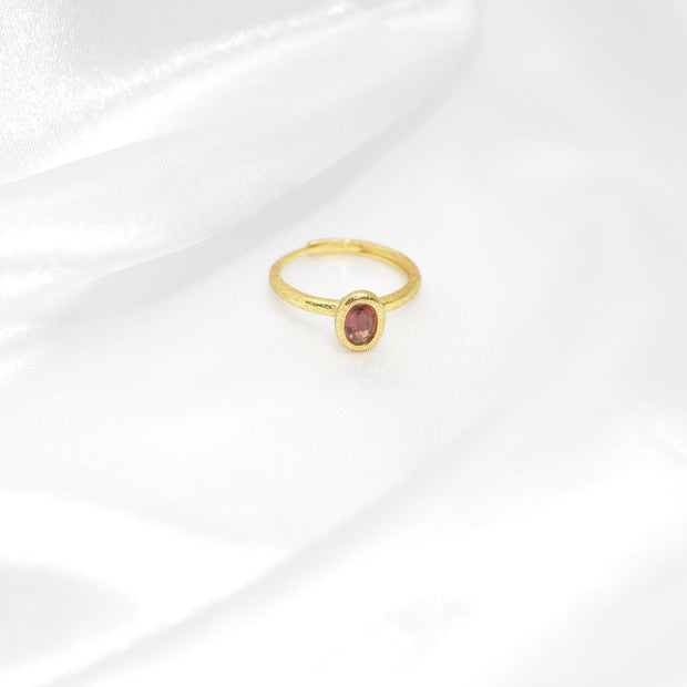 Garnet ring