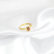 Garnet ring