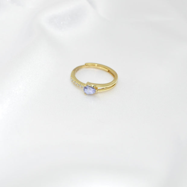 Tanzanite ring