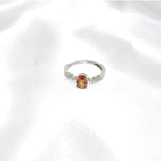 Fanta garnet ring