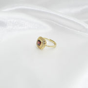 Garnet ring