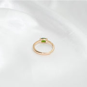 Diopside ring