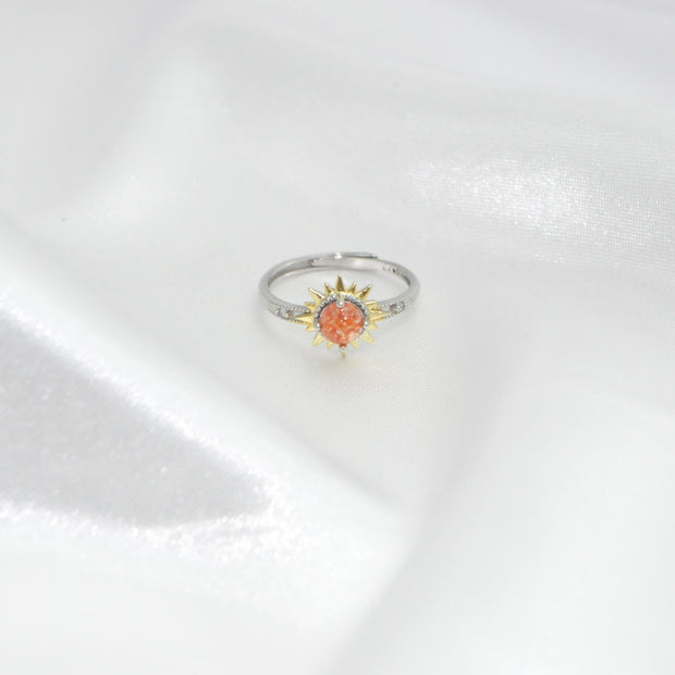 Sunstone ring