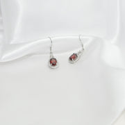 Garnet earrings